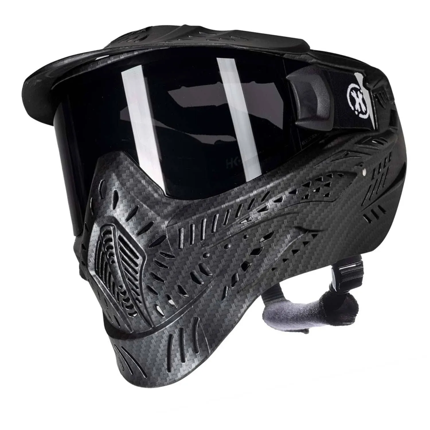 HK Army HSTL Paintball Mask Goggle with Thermal Lens (Carbon Fiber)