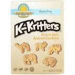 Kinnikinnick KinniKritters Gluten Free Animal Cookies, 8oz/220g (Pack of 6)