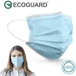 EG ECOGUARD Masks Made in USA ASTM Level 3 Disposable Medical Grade Procedure Face Mask for Protection