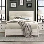 Grain Wood Furniture Montauk Distressed Solid Wood Panel Bed