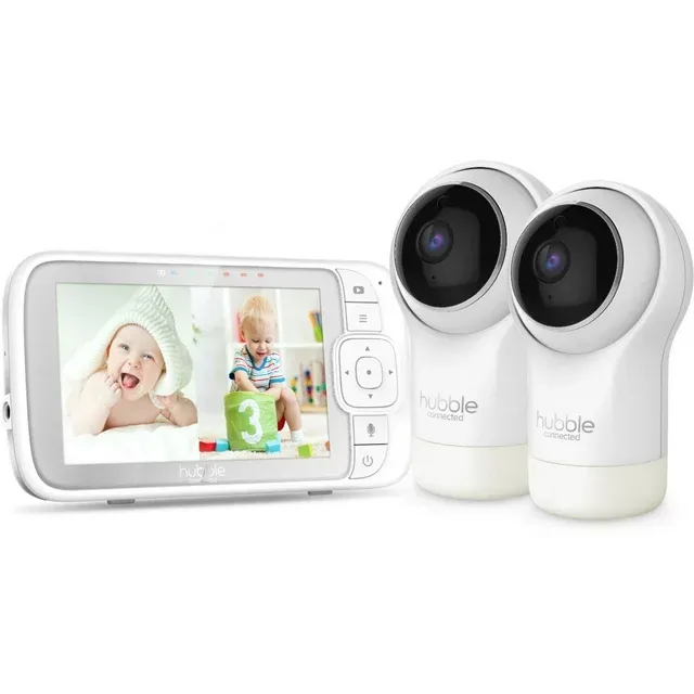 Hubble Twin Nursery View Pro Baby Monitor