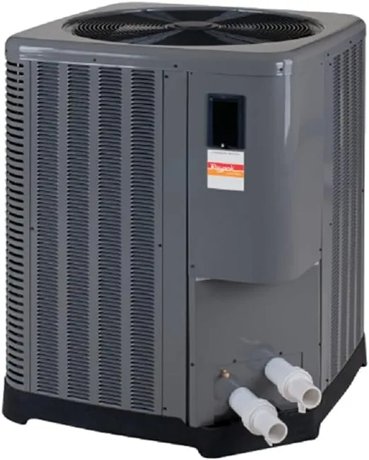 Raypak Heat Pump 8450 Model with Titanium Heat Exchanger, 140K BTU TWPH-8450EHT08