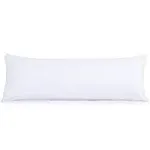 EVOLIVE Ultra Soft Microfiber 21&#034;x54&#034; Long Body Pillow Full Body Pillow Inser...