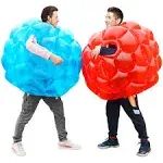 x Xben Inflatable Buddy Bumper Balls 2Pcs, Kids Soccer Ball Giant Human Hamster Knocker Ball Body Zorb Ball for Adults, Outdoor Team Gaming play.