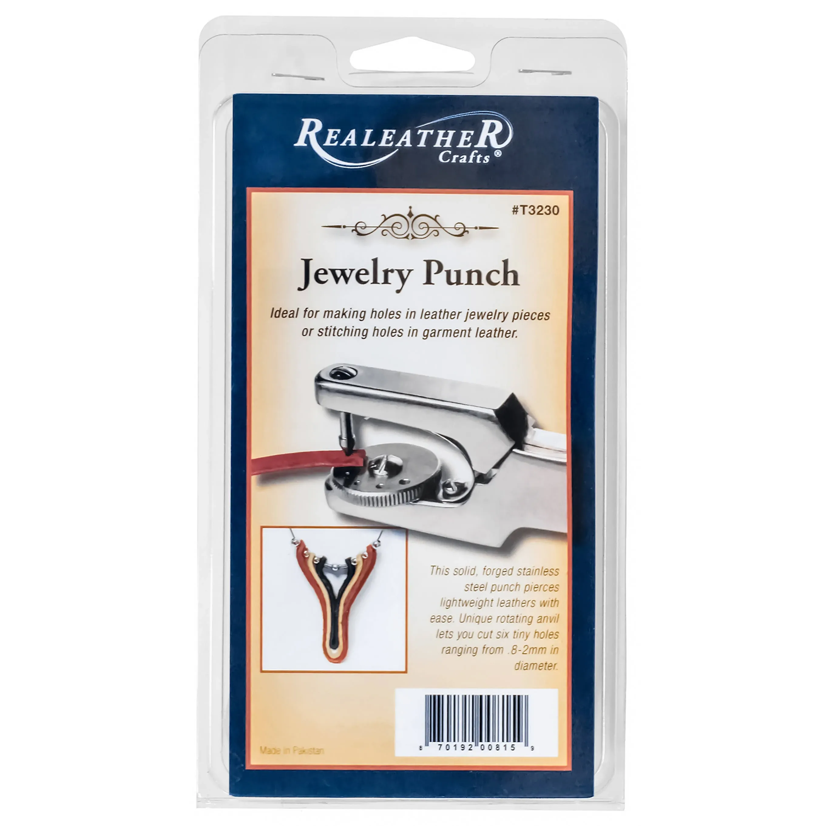 Realeather Crafts Jewelry Punch