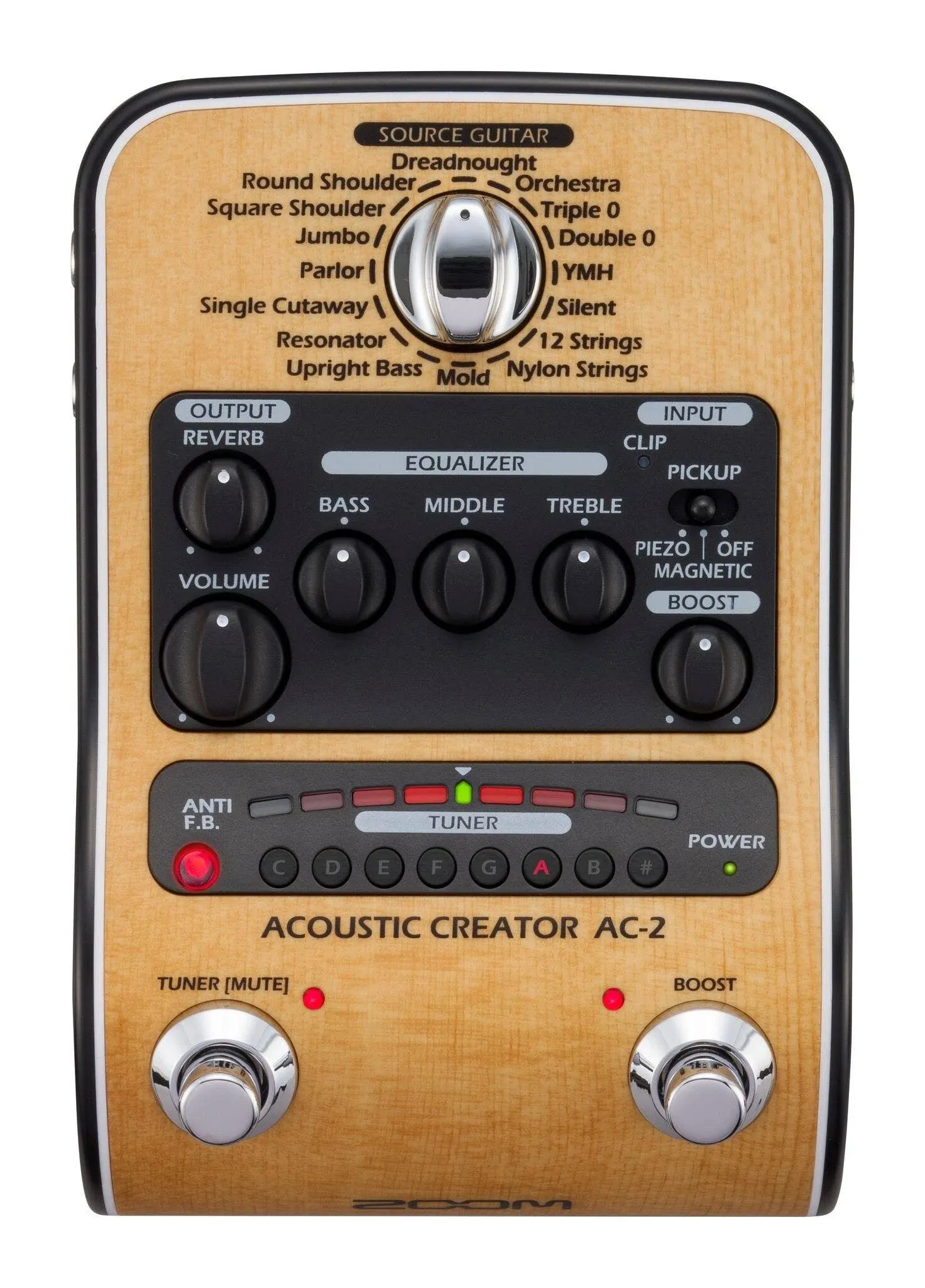 Zoom AC-2 Acoustic Creator Pedal