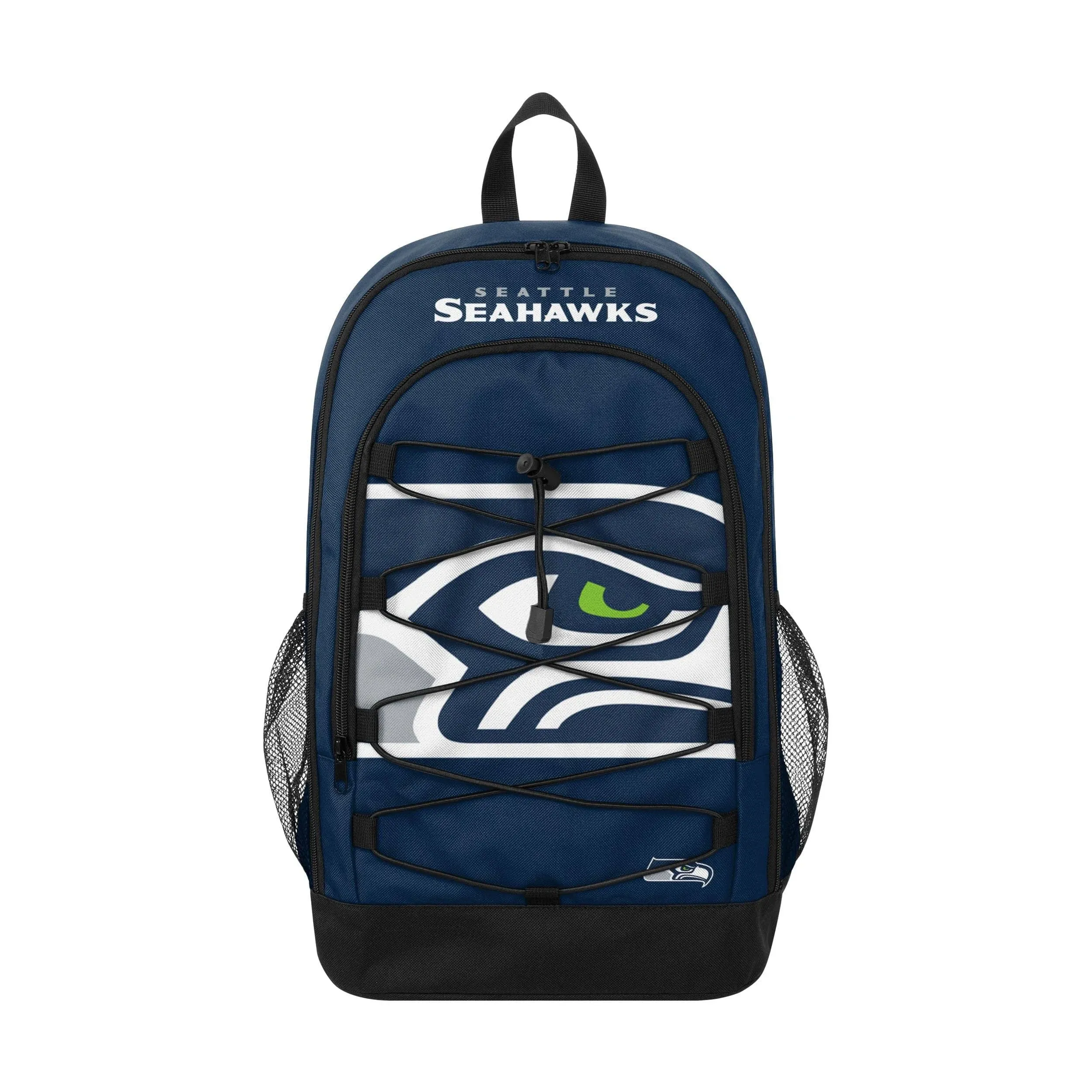 FOCO Seattle Seahawks NFL Big Logo Bungee Backpack