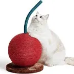 Vetreska Cat Kitten Scratcher Cherry Tree Climbing Scratching Board Gym Mini