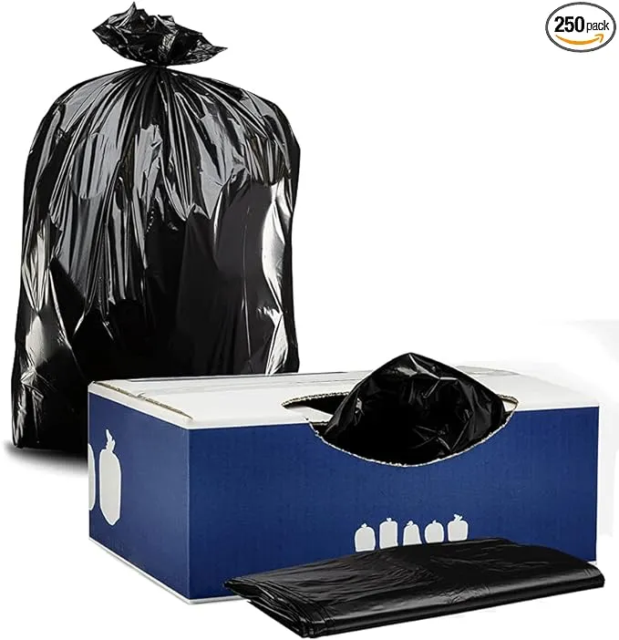 Plasticplace 12-16 Gallon Trash Bags (250 Count)