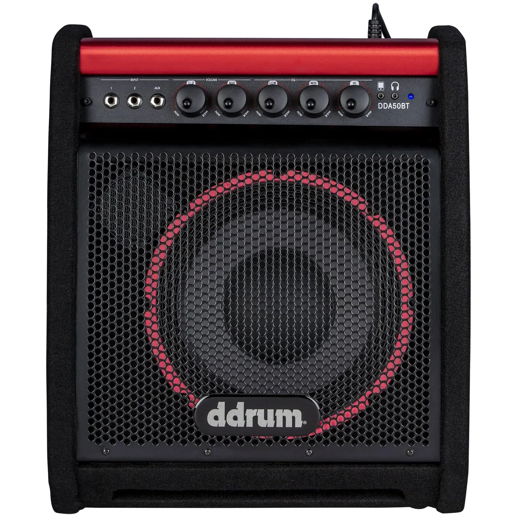 ddrum DDA50 BT 50 Watt Electronic Percussion Amp with Bluetooth, DDA50BT