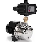 BACOENG Auto ON/OFF Stainless Steel Pressure Booster Pump w/ Smart Controll@B12