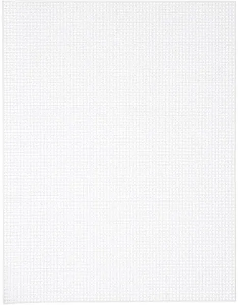 Cousin Plastic Canvas 7 Count 10"x13" White