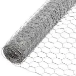 MTB 20ga Galvanized Hexagonal Poultry Netting Chicken Wire 36 Inches x 150 Feet