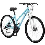 Schwinn Women's GTX-2 700c/28" Dual Sport Hybrid Bike - Light Blue