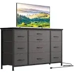  Dresser TV Stand Storage , 5-Drawers, Black