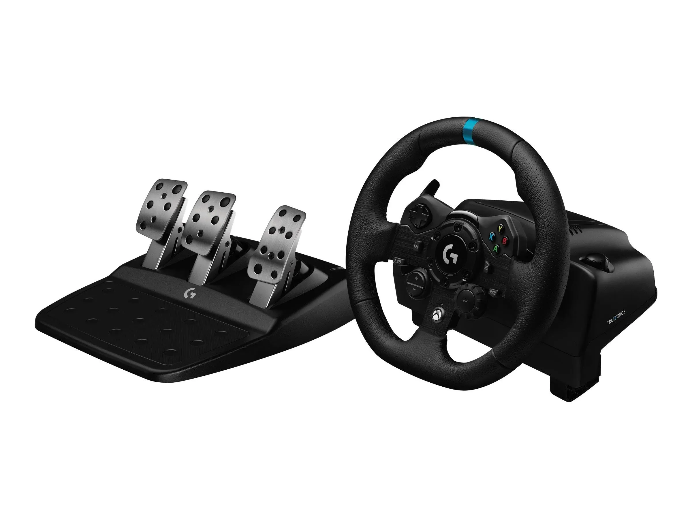 Logitech G G923 TRUEFORCE Sim Racing Wheel and Pedals for PC, PS4 & PS5