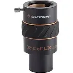 Celestron X-Cel LX 3X Barlow Lens (1.25in)