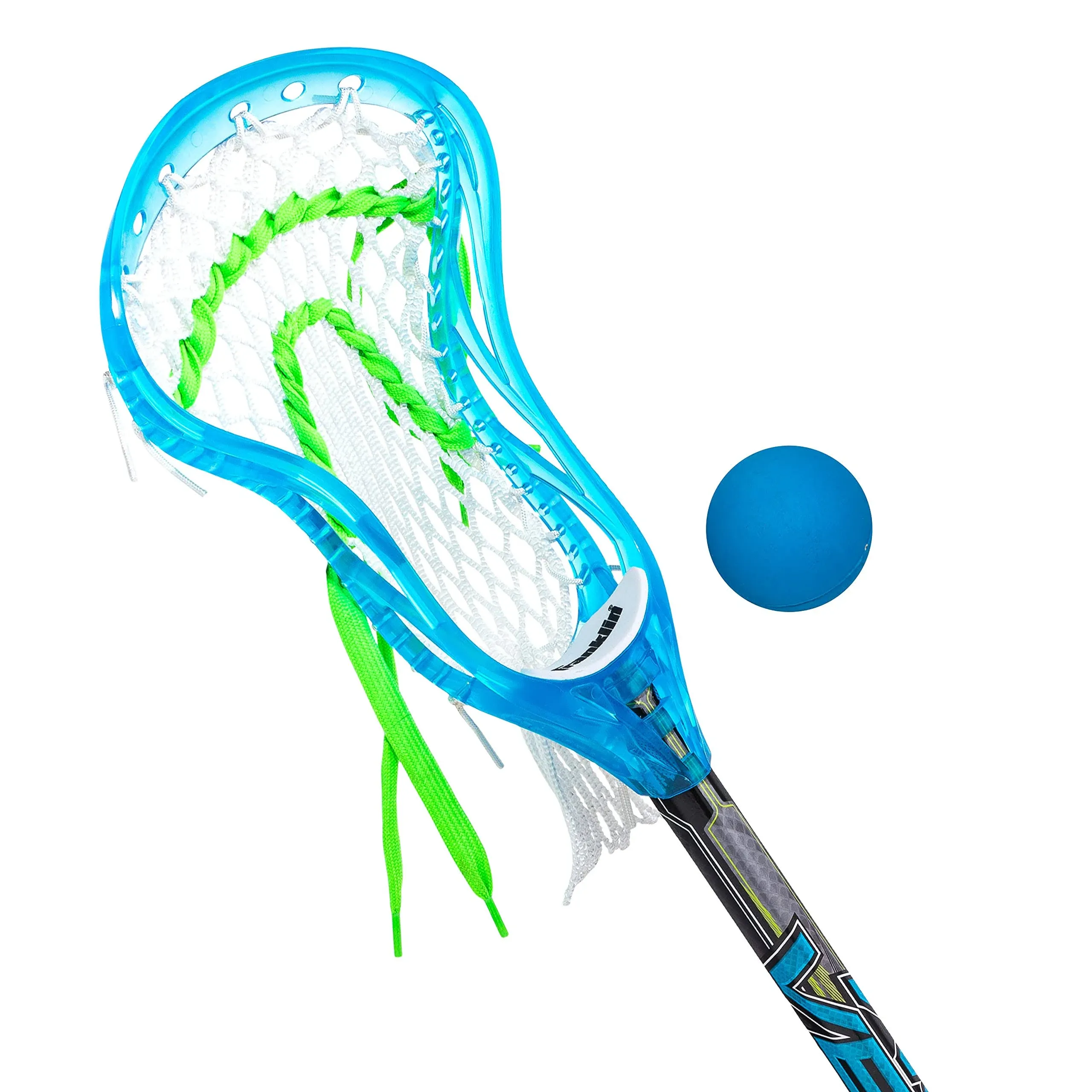 Franklin Sports Mini Pro Style Venom Lacrosse Stick & Ball Set - 34"