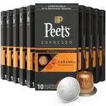 Peet's Coffee Dark Roast Espresso Capsules