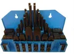 HHIP 3900-0002 58 Piece Clamping Kit (1/2 Inch T-Slot) Stud Size 3/8-16