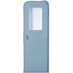 Lippert® V000040165 - 28&quot;W x 72&quot;H Polar White Pebble Oblong Entry Door