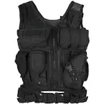 LIXADA Tactical Vest Lightweight Breathable Polyester Sports Vest Outdoor Tra...