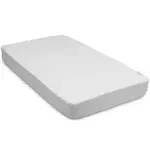 Serta Sertapedic Crib Mattress Pad Cover With Nanotex Quilted Waterproof...