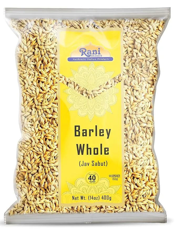 Rani Barley (Jav) Whole With Husk (Non-hulled) 14 oz (400g)