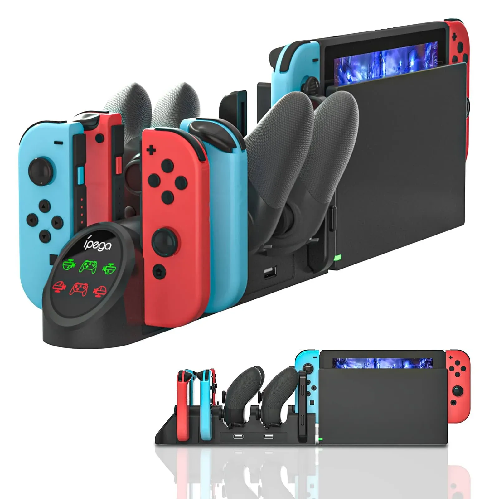 Charging Dock for Nintendo Switch Charging Station for Nintendo Switch Joy Cons