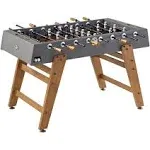 Hall of Games Foosball Tables Multiple Styles, Soccer with Durable & Stylish Designs with Tabletop Sports Soccer Balls, Perfect for Family Game Rooms