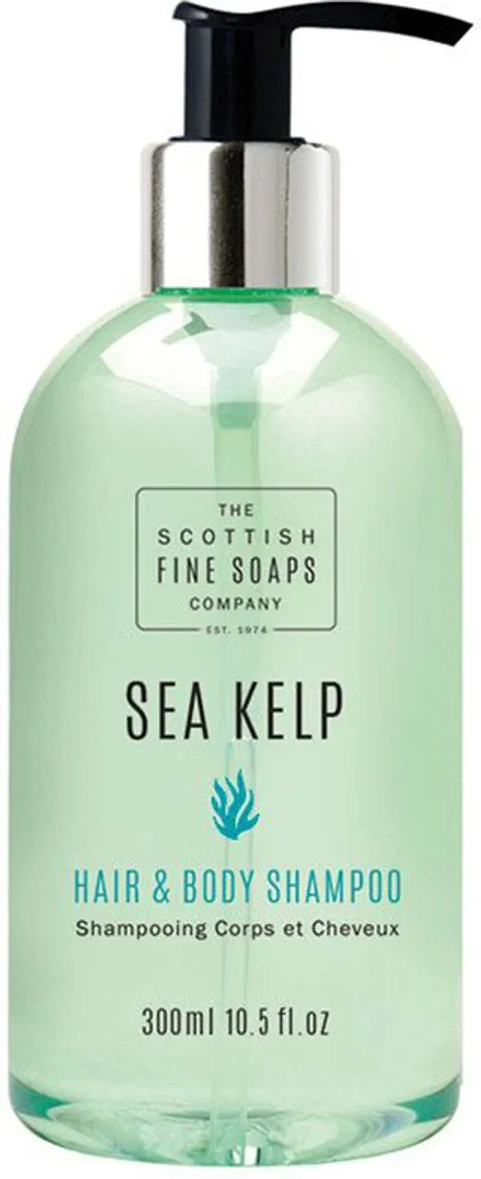 Scottish Fine Soaps Fresh Sea Kelp Hair and Body Wash with Pump Dispenser