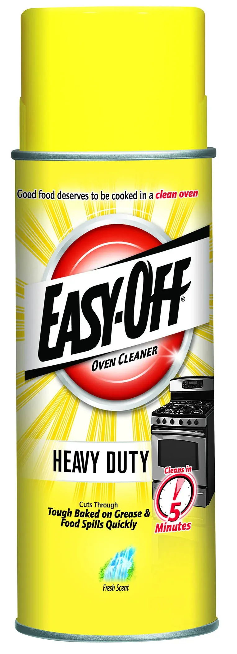 Easy-Off Heavy Duty Oven Cleaner, Regular Scent - 14.5 oz Can