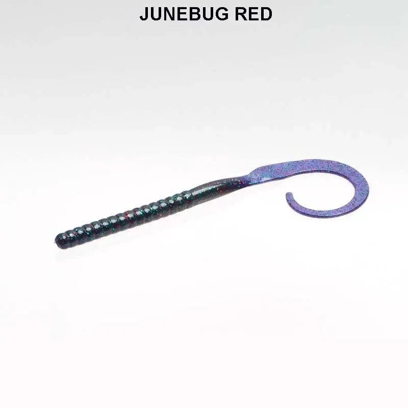 Zoom Magnum OL Monster Worm Junebug Red