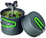 Optimus Crux Lite Solo 0.6L Non Stick, Compact, Versatile, Cook System for Ultralight Camping and Backpacking