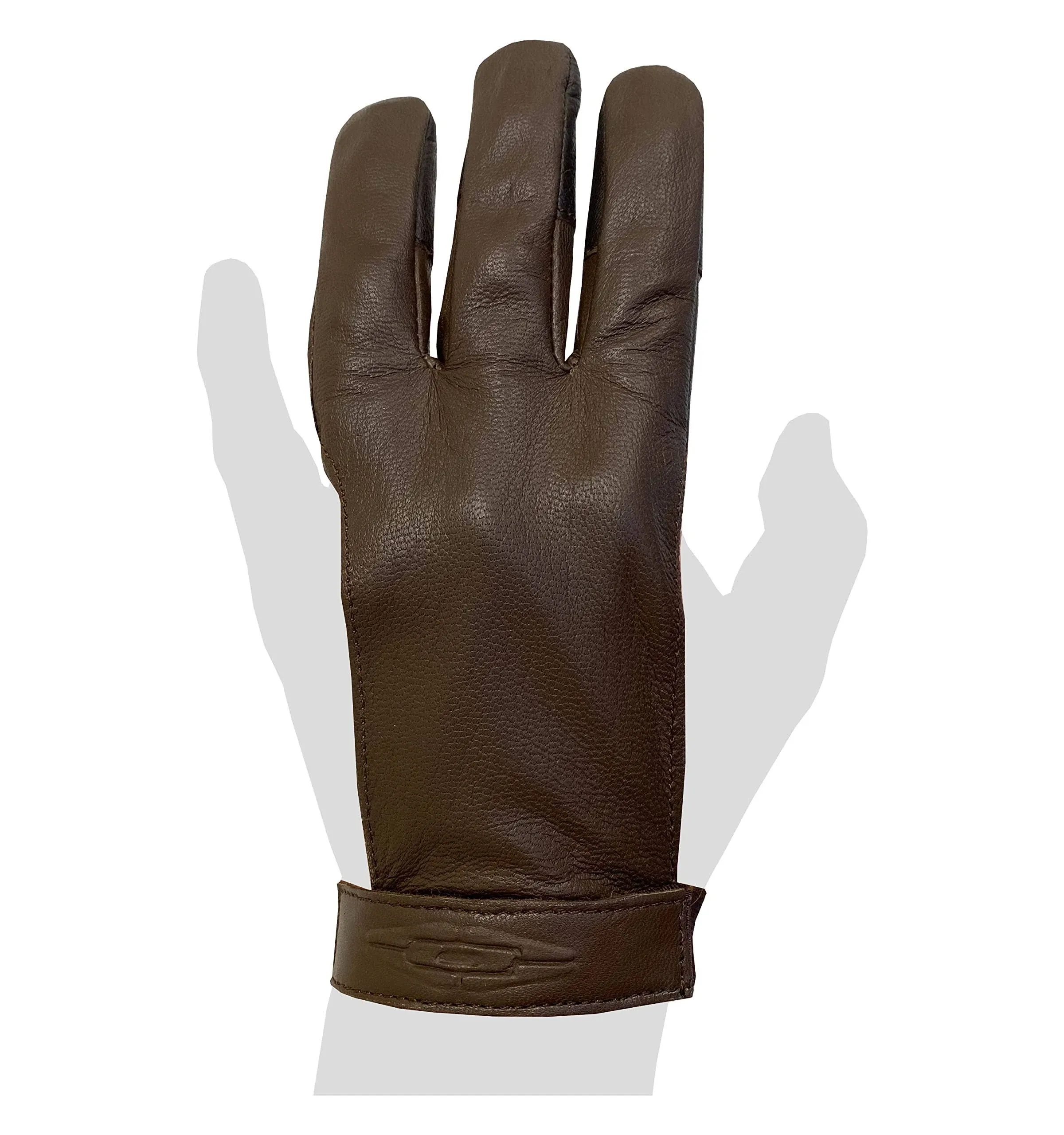 Damascus Doeskin Shooting Glove Large