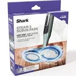 Shark, Grey XKITP7000D Soft 2 Steam & Scrub Dirt Grip Dusting Washable Pads