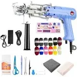 2 in 1 Cut &amp; Loop Pile Tufting Gun Starter Kit,200W Powerful Rug Making Kit f...