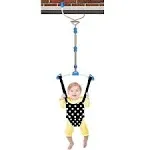 Door Jumper Swing Bumper Jumper Exerciser Set with Door Clamp Adjustable Stra...