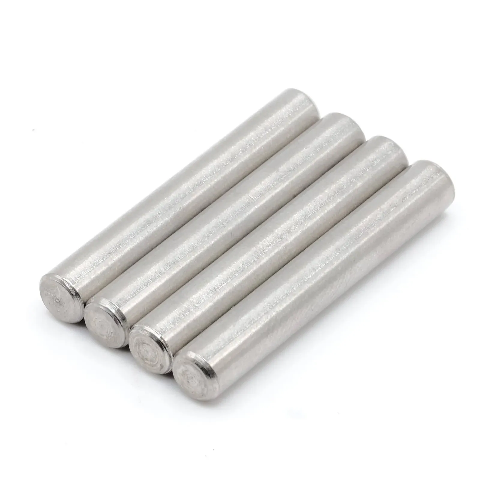 Replacement Shelf Support Dowel Pins / Pegs for IKEA Part 101324 (IVAR Bookshelf) - 6x40mm - Plated Steel Pins (Pack of 4)