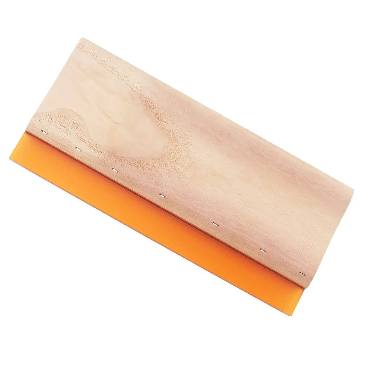 Screen Printing Squeegee for Screen Print Ink Scraper, 75 Durometer Wooden 9.4 inch