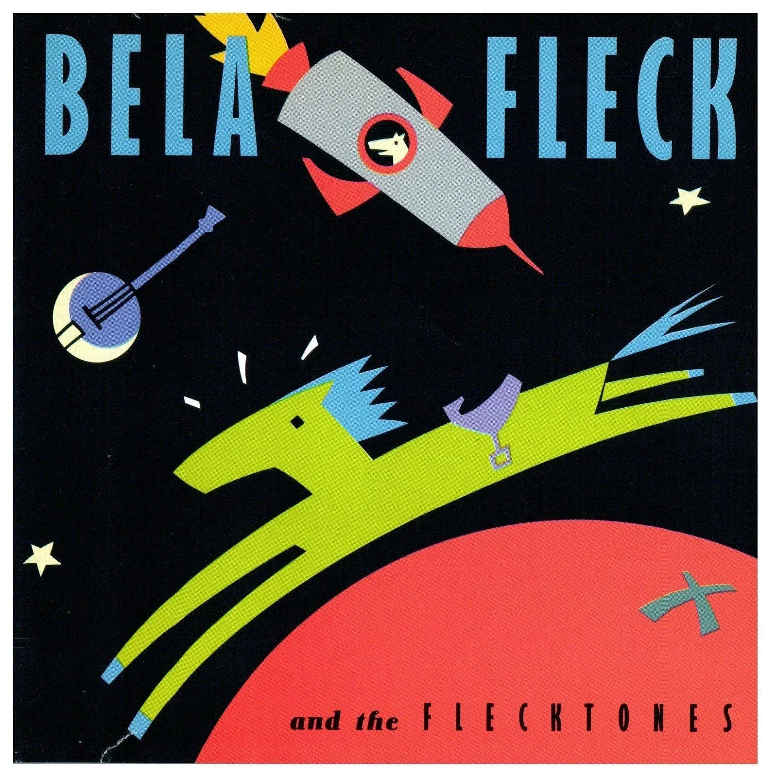 Bela Fleck and the Flecktones Self titled CD 1990 Jazz Bluegrass Banjo