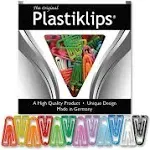 Baumgartens Assorted Colors Plastiklips - 500 / BX - Medium - 500 / Box - Assorted - Plastic