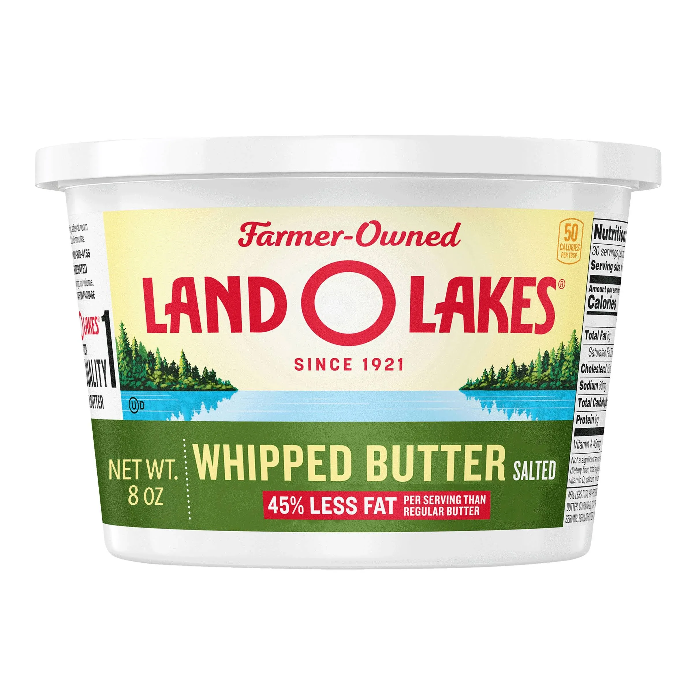 Land O Lakes Whipped Butter, Salted - 8 oz