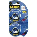 Scotch Tape, Wall-Safe - 2 rolls