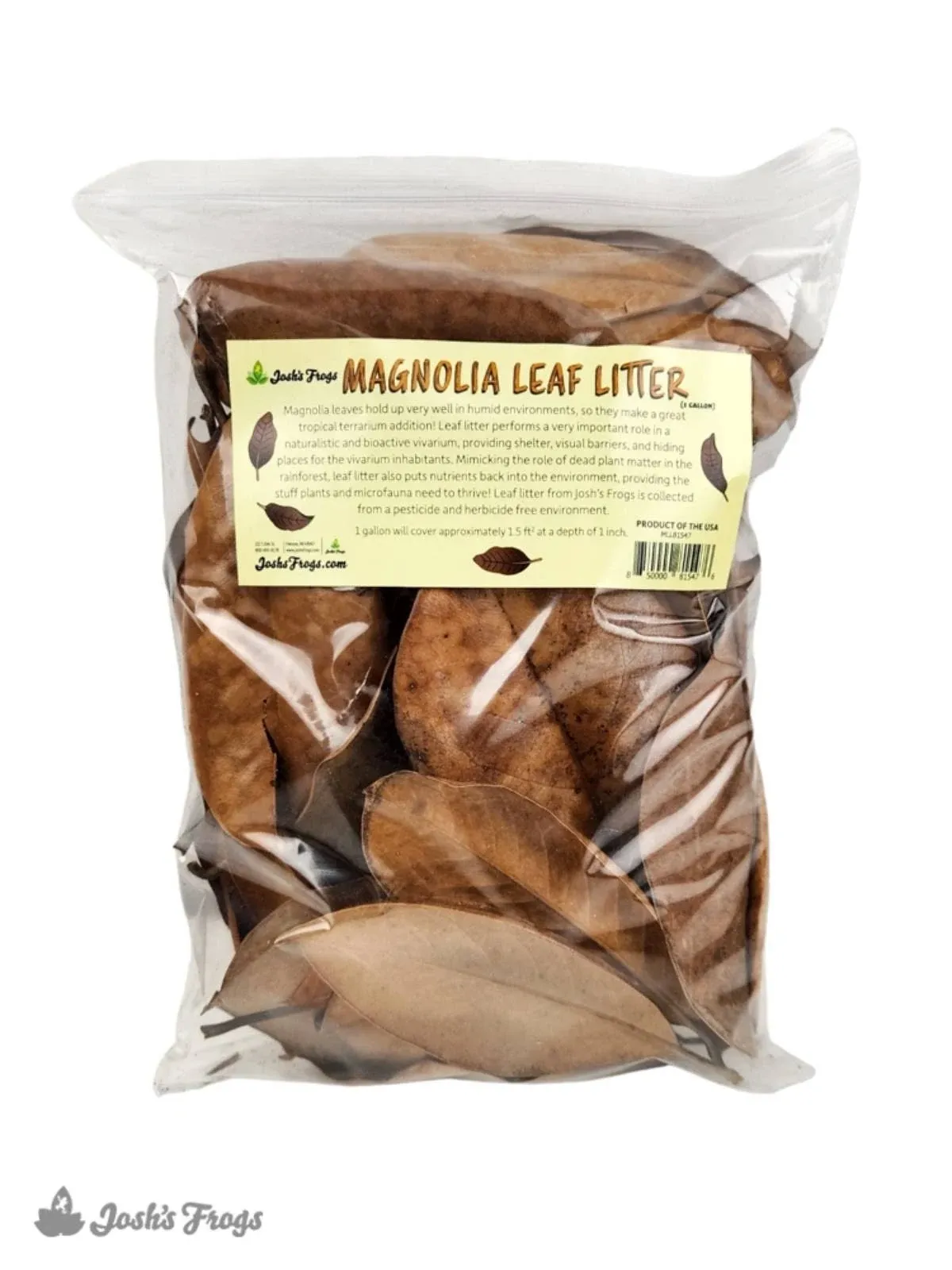 Josh's Frogs Magnolia Reptile Leaf Litter