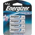 Energizer Batteries, Ultimate Lithium, AA - 8 batteries