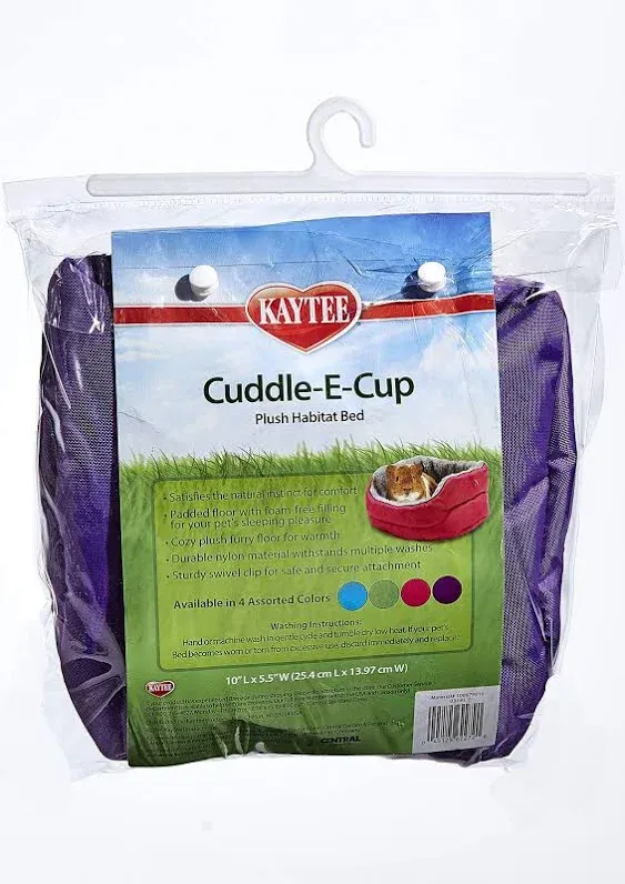 Kaytee Super Sleeper Cuddle-E-Cup Bed