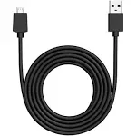 Ring 10 ft USB-A to Micro USB Power Cable for Indoor Cam - White