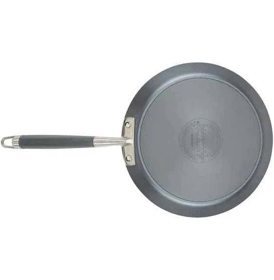 Anolon Advanced Home Hard Anodized Nonstick Crepe Pan, 9.5 Inch, Indigo Blue