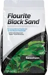 Seachem Fluorite Black Sand Substrate, 7.7 Ounces Each (15.4 lbs)